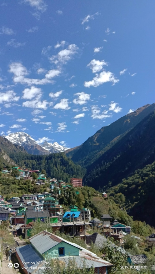 Tosh Waterfalls/ cafe vee camping point near waterfall tosh
