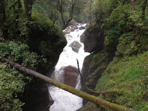 KheerGanga Waterfall - Half way