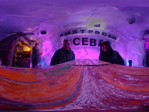 Ice bar experience.