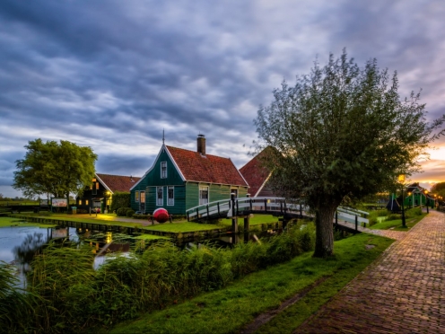 Zaanse Schans , Edam and Volendam [ 5.30hours.]