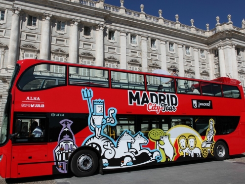 Hop on Hop off Bus Tours Madrid