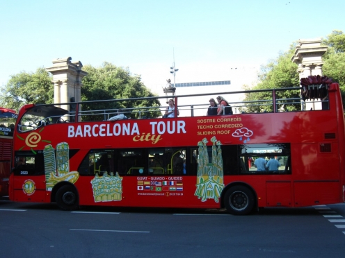 Hop on Hop off bus tour city sightseeing.