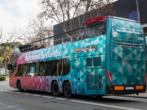 Hop on Hop off bus tour city sightseeing.