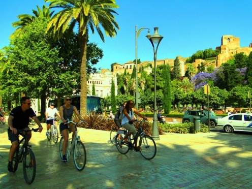 Electric Bike Tours  [2 hours] in Malaga.