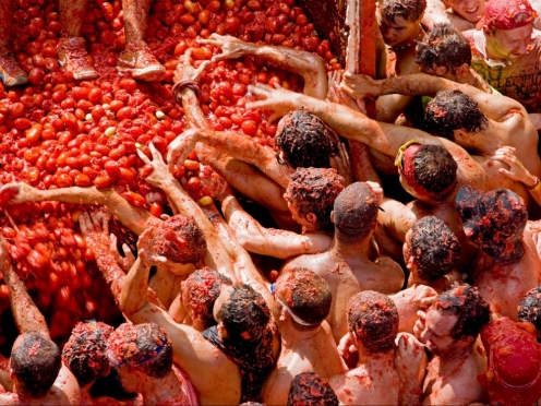 La Tomatina Festival.