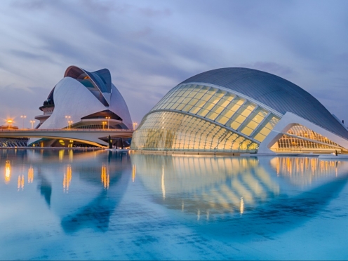 City of Arts and Sciences with rooftop Wine tasting and Tapas.