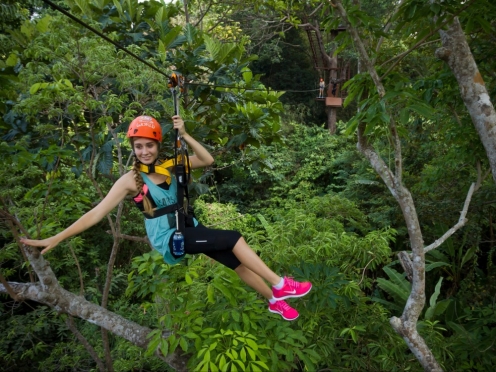 Hanuman World Zipline with transfers with lunch