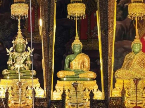 Temple of Emerald Buddha in Bangkok