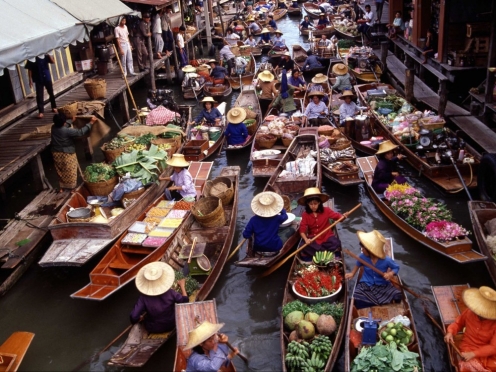 Floating market tour [ 6 hours]