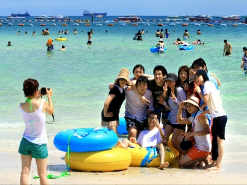 Coral island day tour with lunch and transfers from Pattaya. [parasailing optional ] 