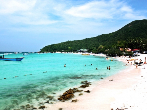 Coral island day tour with lunch and transfers from Pattaya. [parasailing optional ]