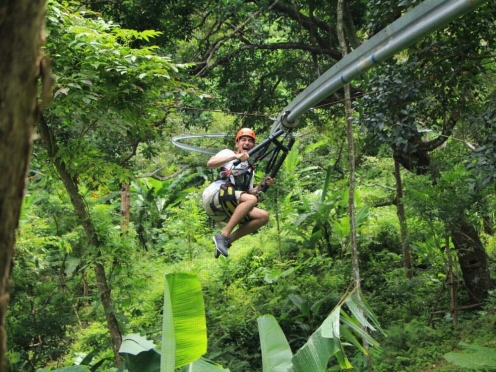 Hanuman World Zipline with transfers with lunch