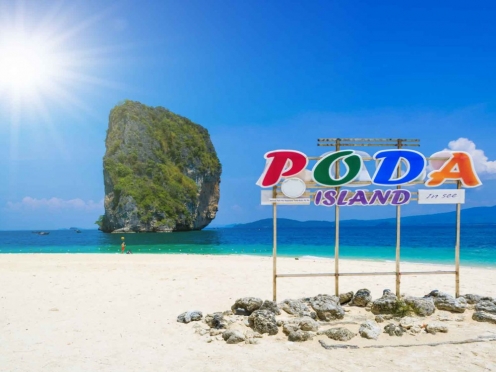 Krabi’s 4 island exploration [ Poda Island , Tup Island , Ao Nang Beach , Chicken Island ]