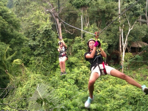 Rock Climbing , Tree Top , Zipline