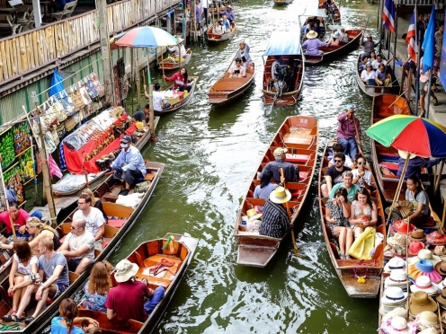 Floating market tour [ 6 hours]