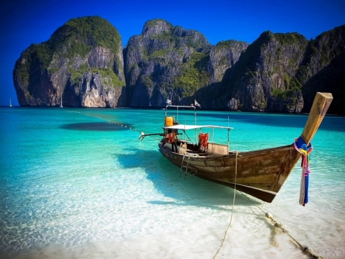 Day tour to Phi Phi and Maya Bay , Khai islands from Phuket with lunch and transfers