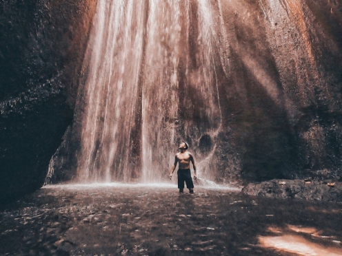 Lempuyang  gate with Swings jungle & Tukad Cepung waterfalls & Tirta Gangga.