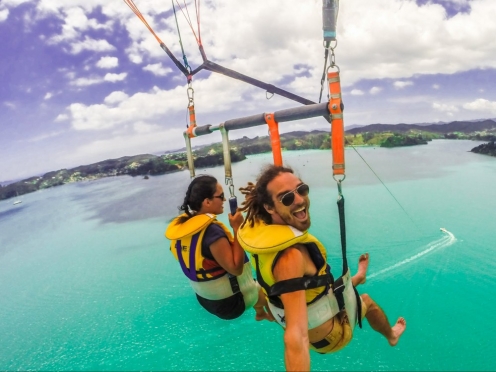Parasailing , snorkelling  , scuba , Glass bottom boat
