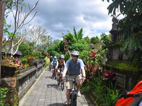 Bali Country-side Cycling tours.