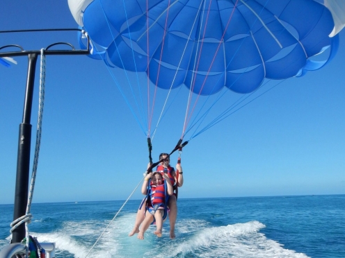 Parasailing , snorkelling  , scuba , Glass bottom boat