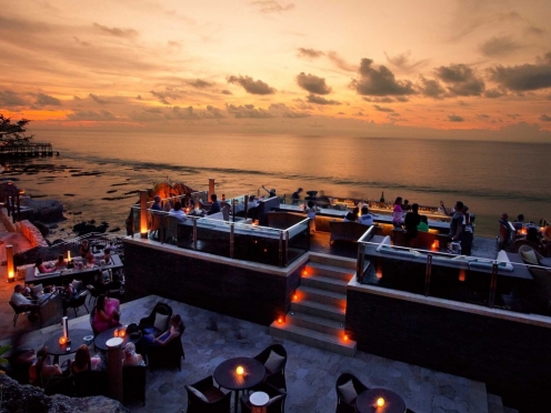 Rock Bar in Ayana Resort