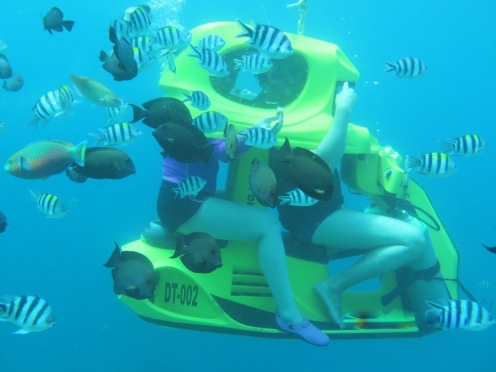 Under Water Scooter Ride