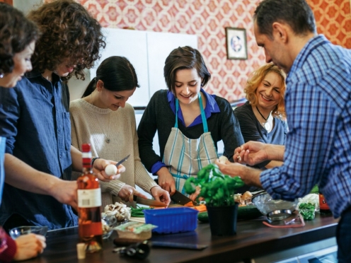 Cooking workshop of Mauritian Cuisine.
