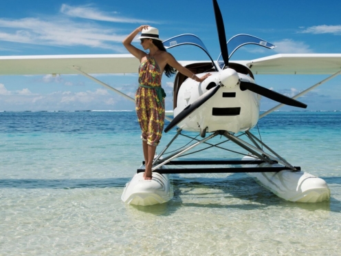 Private Seaplanes or Helicopter rides.