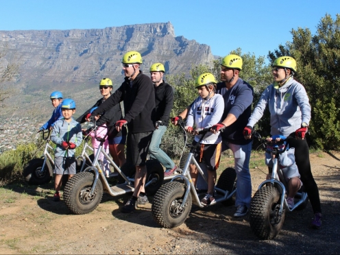 Table Mountain Off Road Scooter Experience 