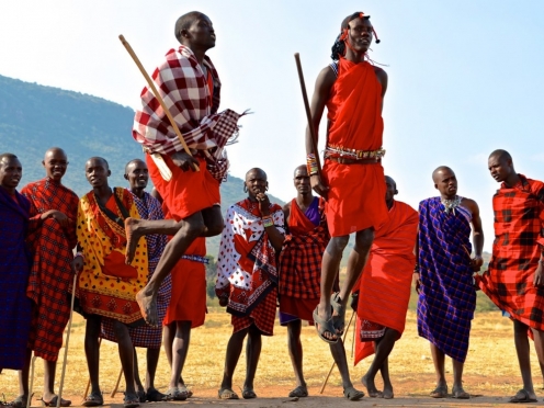 Visit to Masai Village
