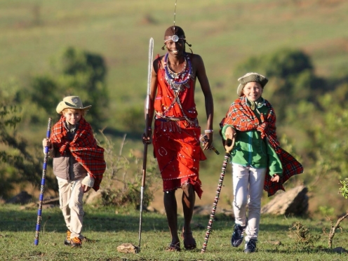 Masai Village Visit & Game Drives .