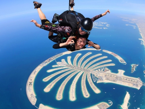 Sky Diving Dubai