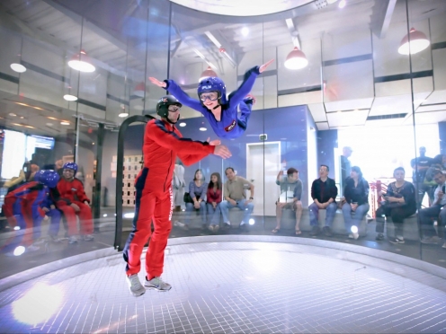 Indoor Sky Diving.