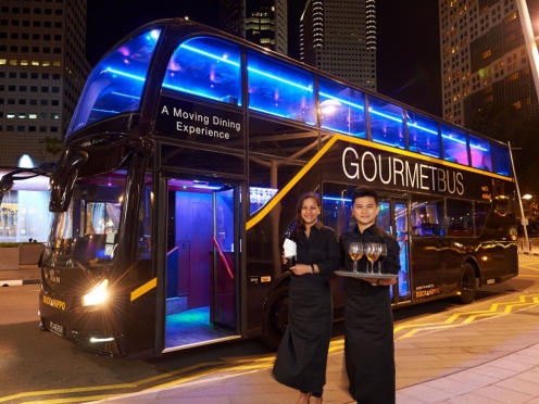 Gourmet Dinner Bus [ Moving Dinner Experience]