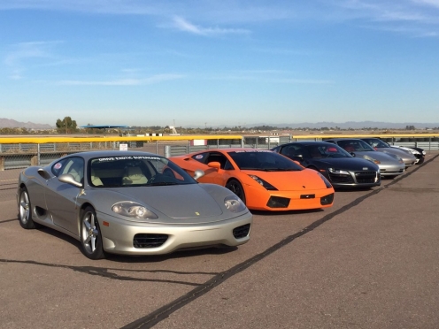 Formula 1 Street Racing with Luxury Cars Experience