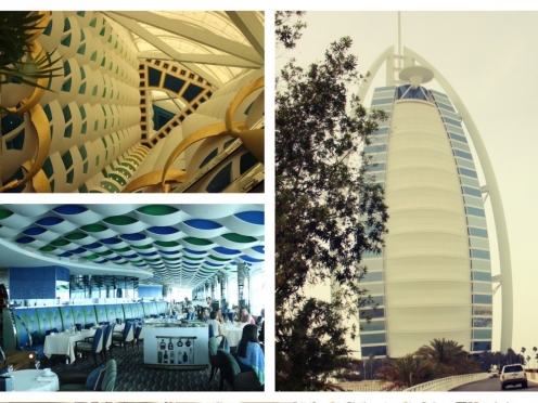 Dinner or lunch 3 course meal at Burj Al Arab