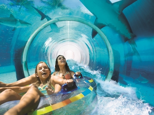 Adventure Water Park & Aquarium of the Lost Chambers in Atlantis 