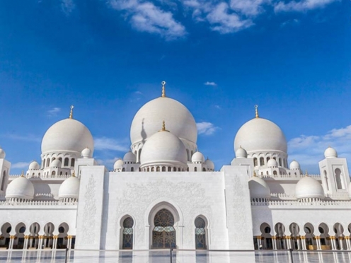 Grand Mosque & Louvre Museum Abu Dhabi