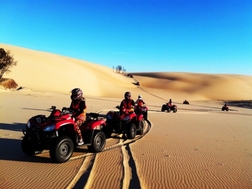 ATV ride & Camel Ride , Sandboarding