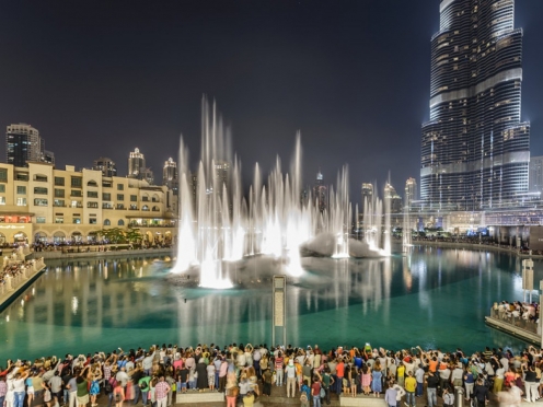Dubai Fountain Show 