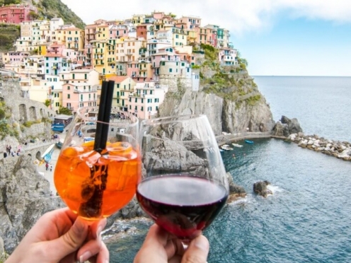 Walking 5 village with wine tasting 4 hours