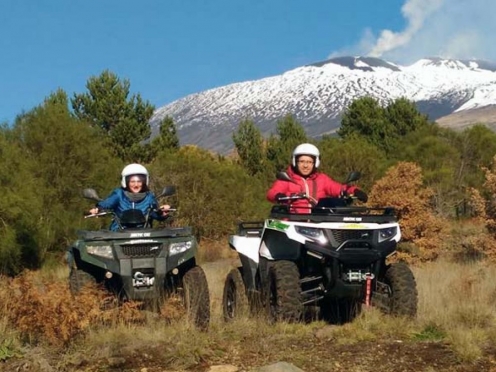 Mount etna off road quad bike tour