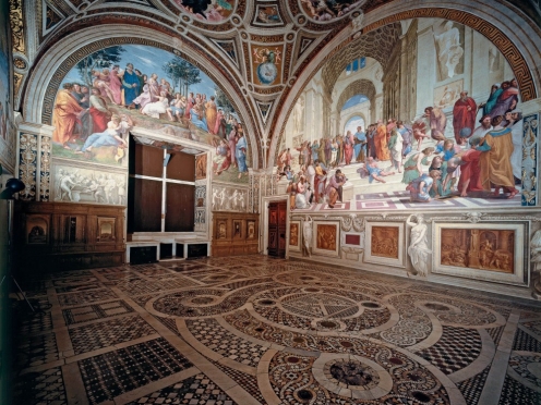 Skip the line all 3 with Raphael rooms