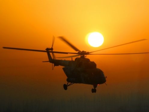 Sunset Helicopter Ride