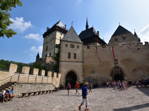 Karlstejn Castle and Koneprusy Caves