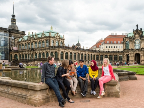 Dresden [ Germany ] from Prague