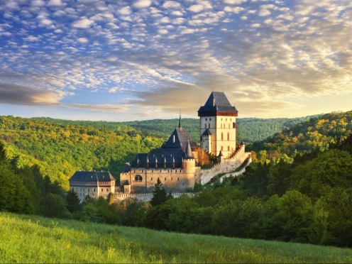 Karlstejn Castle and Koneprusy Caves