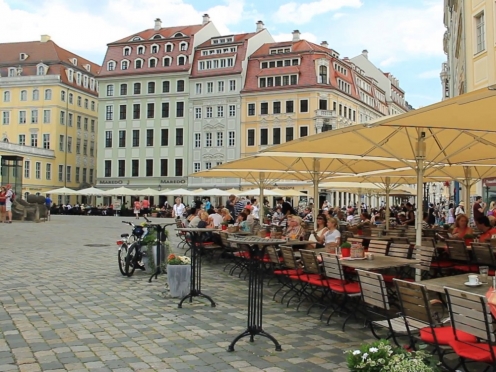 Dresden [ Germany ] from Prague