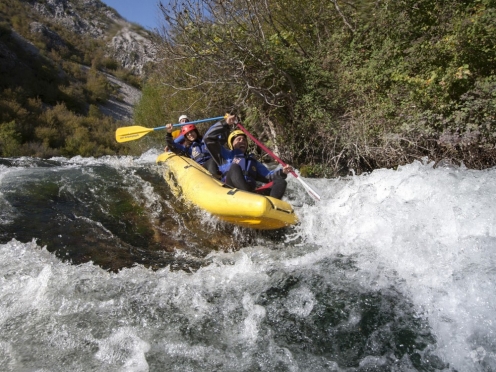 Cetina River Rafting & Cliff Jumping