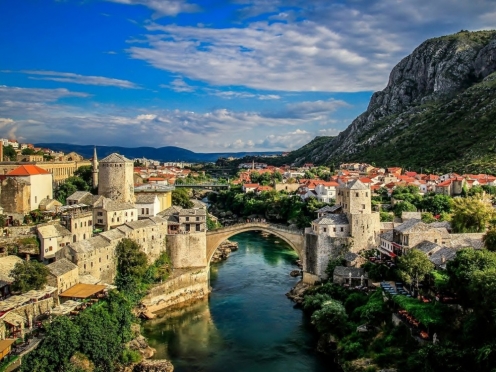 Mostar and Kravice falls  & Bosnia & Herzegovina highlights 